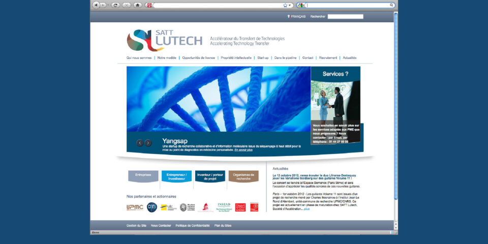 SATT Lutech Website